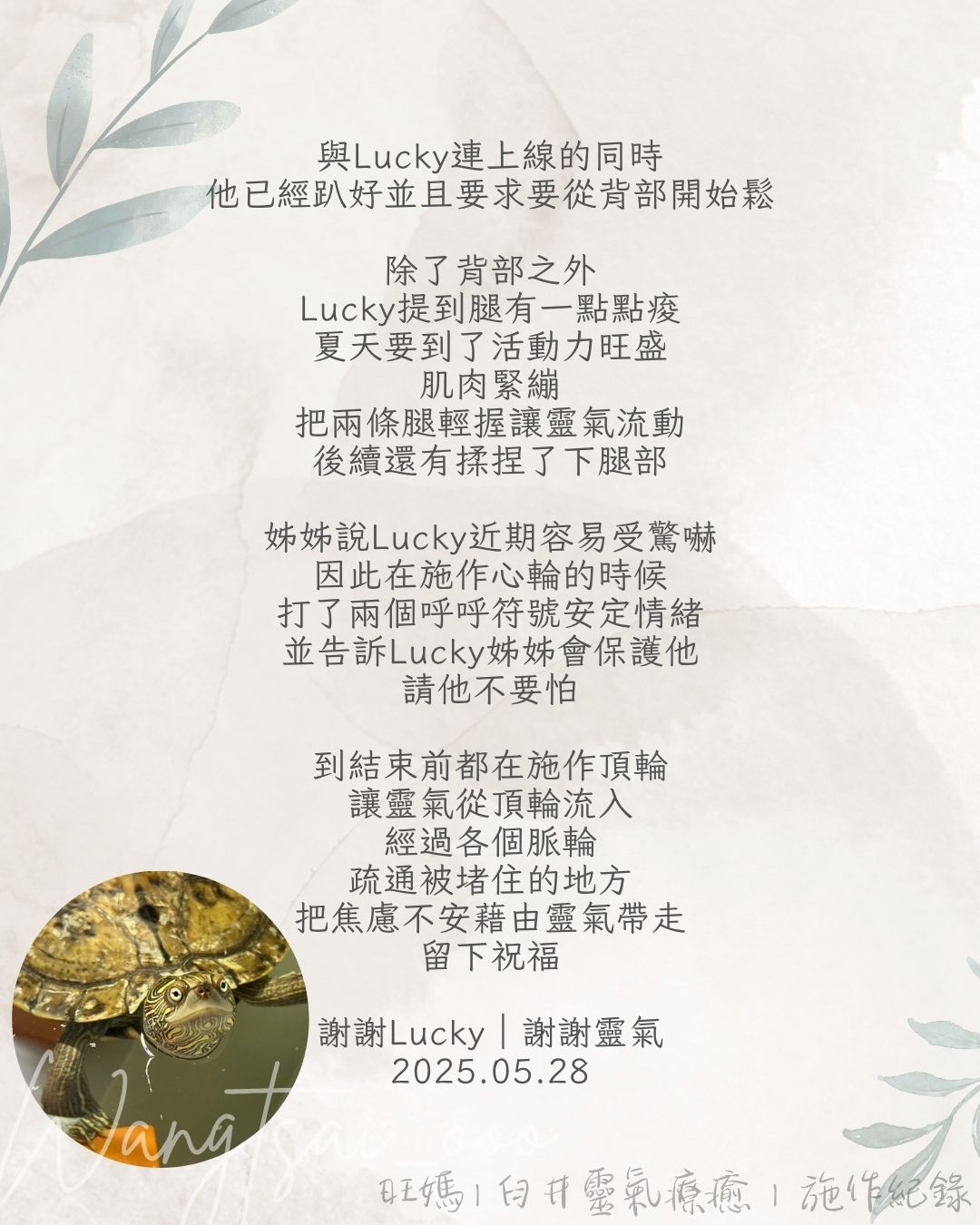 靈氣療癒紀錄 7 Usui Reiki Record 7